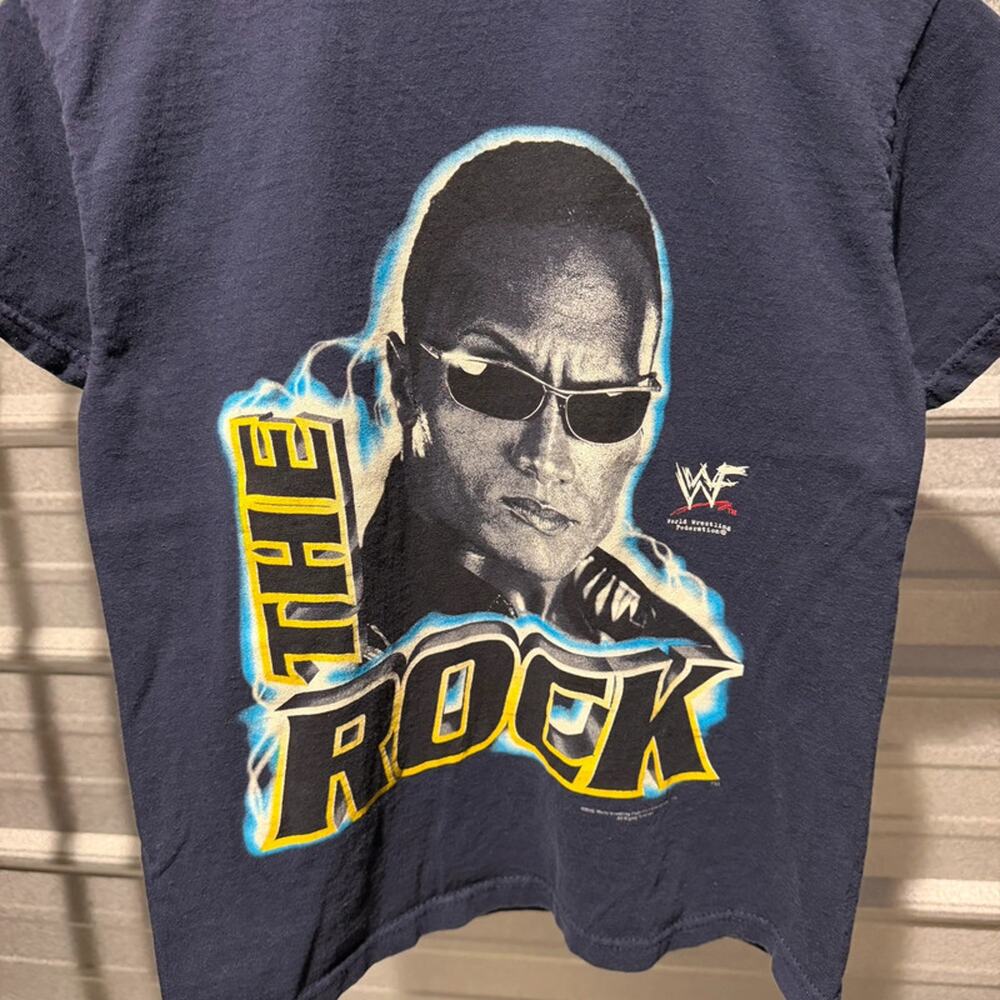 Vintage WWF tee shirt the Rock sz XS / Y med